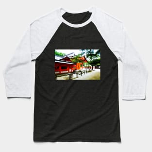 Photography - Hidden Japanese temple Baseball T-Shirt